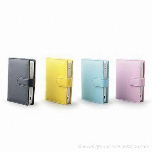 Touchscreen Personal Digital Photo Frame with 320 x 240 Pixels Resolution and Rechargeable Battery